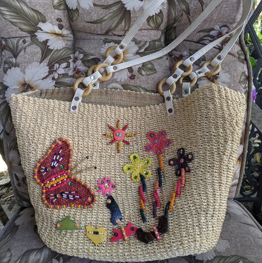 Vintage 1990's hand made purse